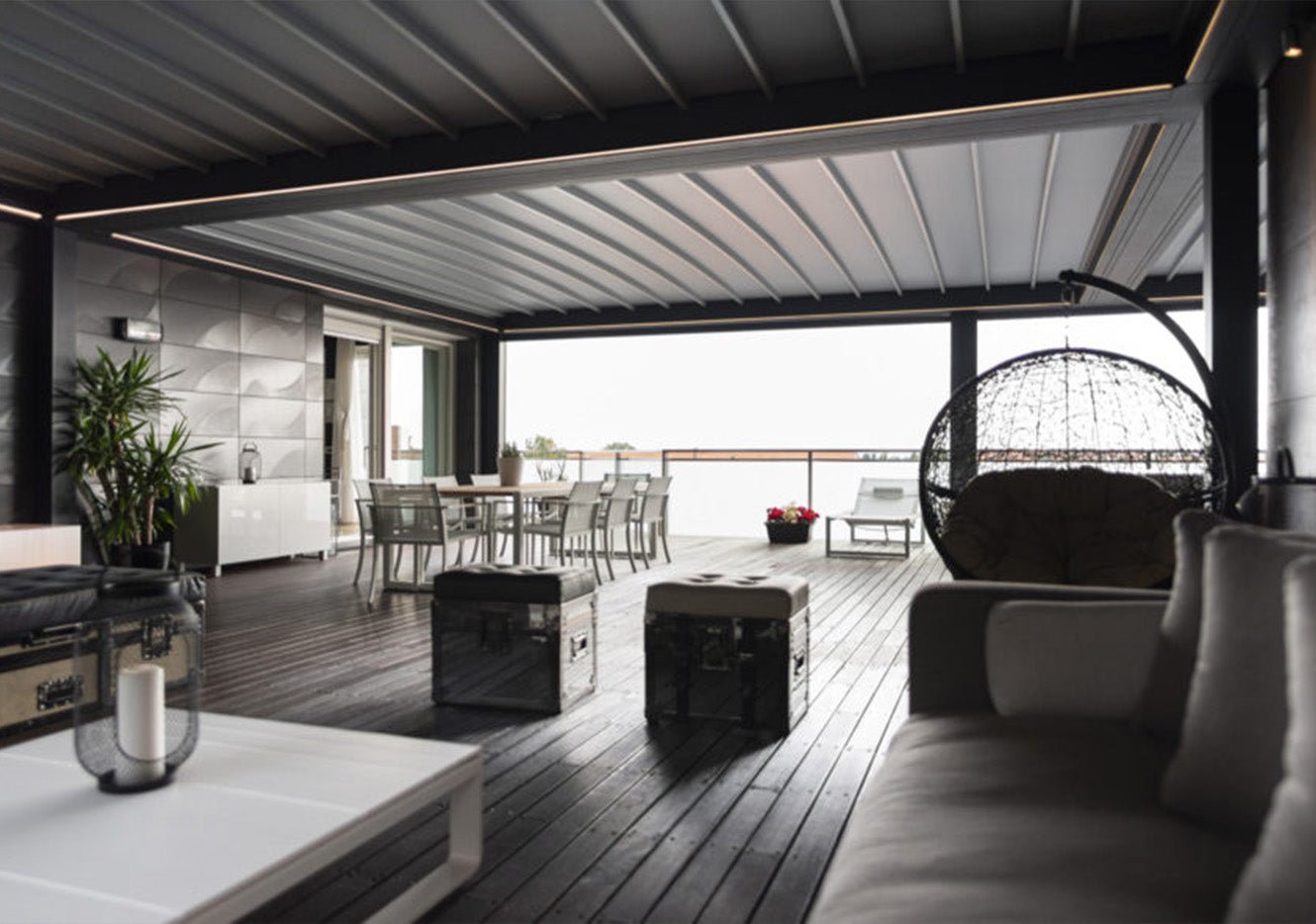 Custom Aluminum Pergolas for High-End Residential Projects in Queensland - PROLINE Australia