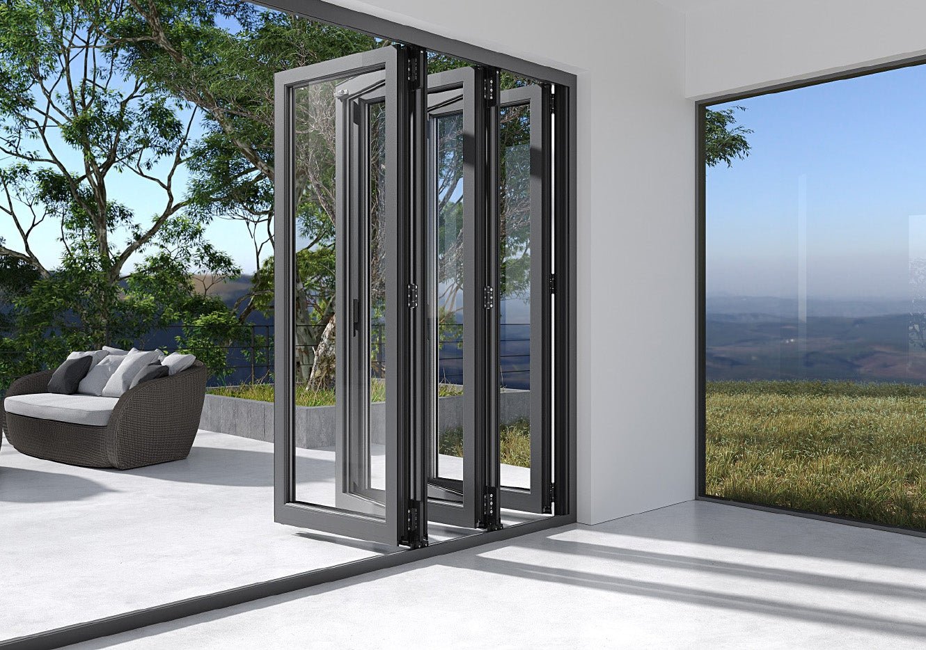 Double Glazed Bifold Doors: Where Luxury Meets Performance - PROLINE Australia